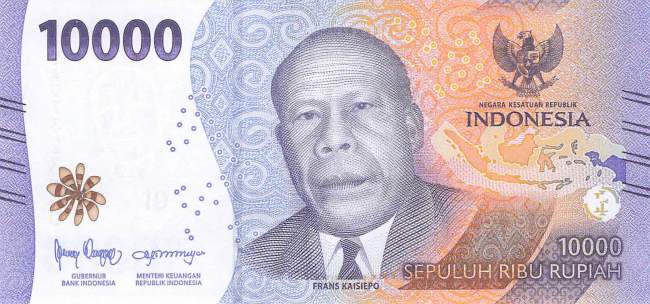 Indonesien 10000 Rupiah 2022 p165